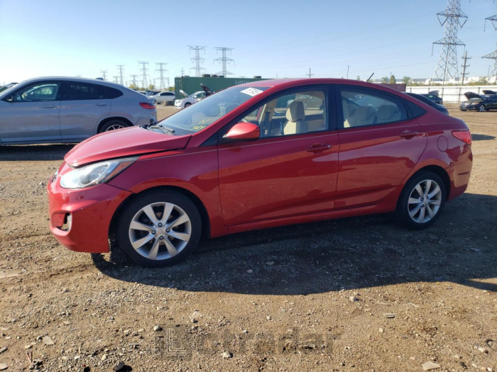 Hyundai Accent 2013 VIN KMHCU4AE0DU577625