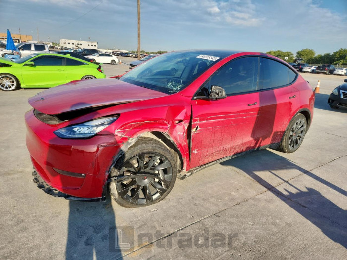 Tesla Model y 2022 VIN 7SAYGAEE8NF390561