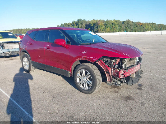 Chevrolet Blazer 2020 VIN 3GNKBBRA7LS564856