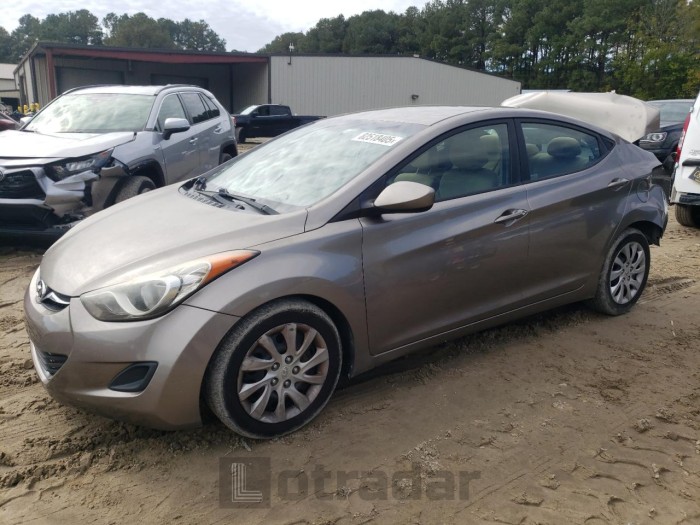 Hyundai Elantra 2012 VIN 5NPDH4AE6CH091083