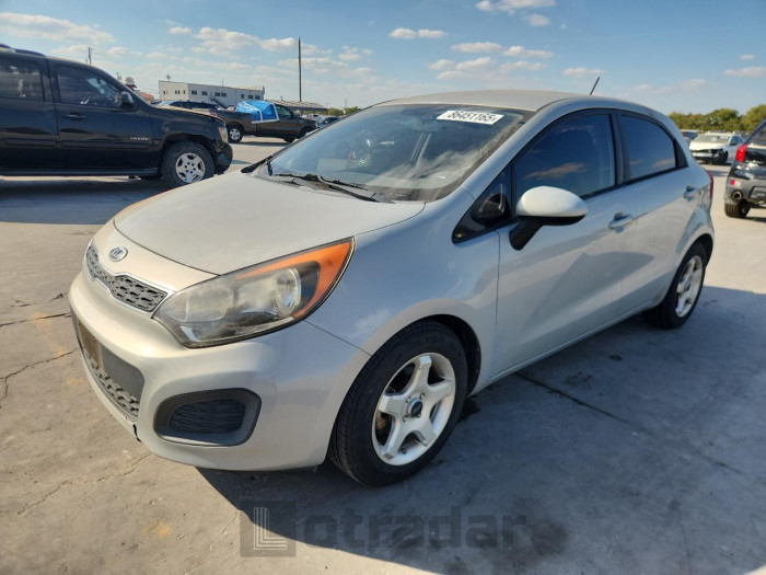 Kia Rio 2012 VIN KNADN5A33C6013199