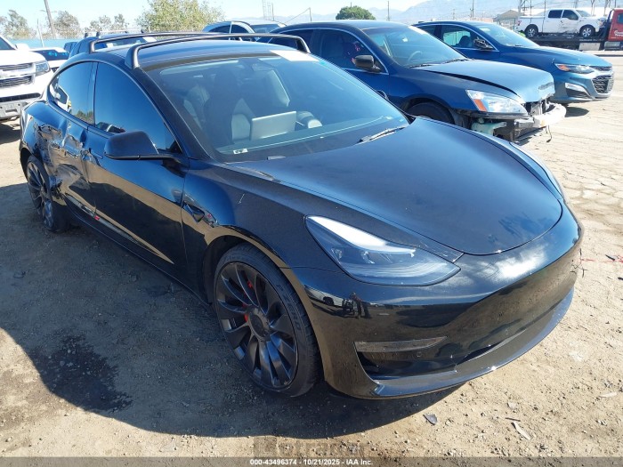 Tesla Model 3 2022 VIN 5YJ3E1EC3NF354496