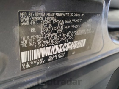 Toyota Rav4 2024 VIN 2T3P1RFV4RC425458