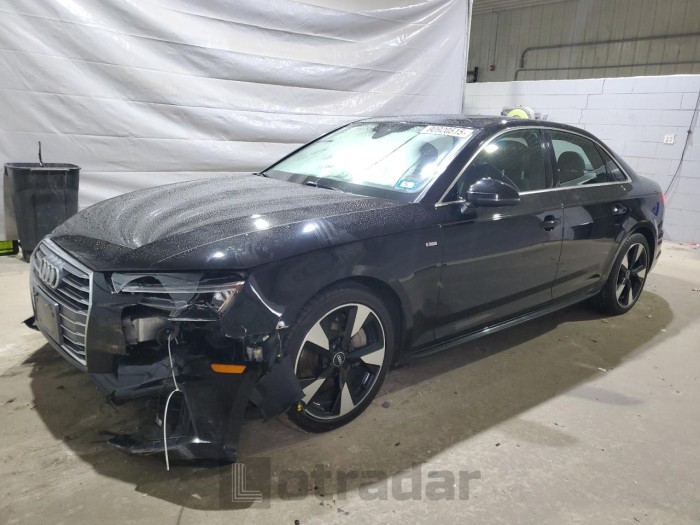 Audi A4 2017 VIN WAUENAF47HN010088