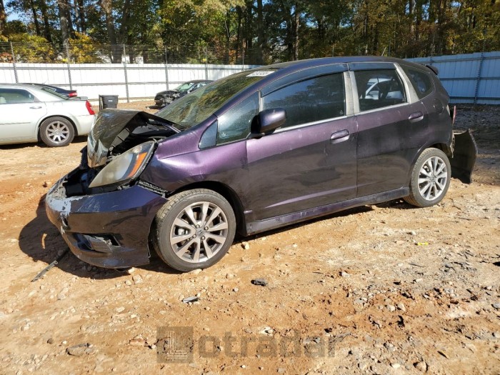 Honda Fit 2013 VIN JHMGE8G5XDC026897