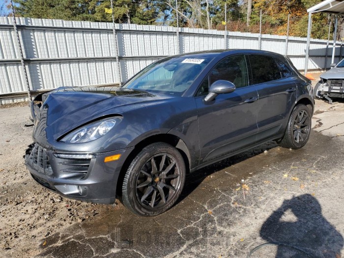 Porsche Macan 2018 VIN WP1AA2A57JLB17712