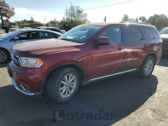 Dodge Durango 2015 VIN 1C4RDHAG7FC922780