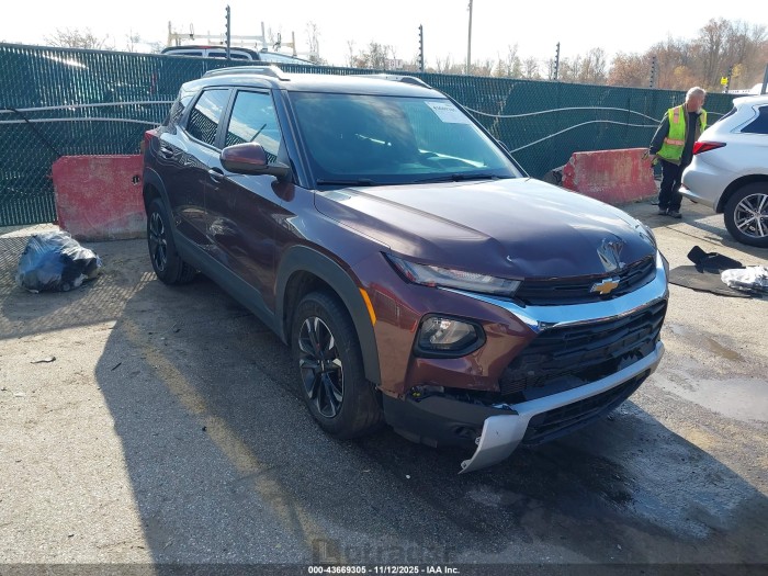 Chevrolet Trailblazer 2023 VIN KL79MPS23PB157522