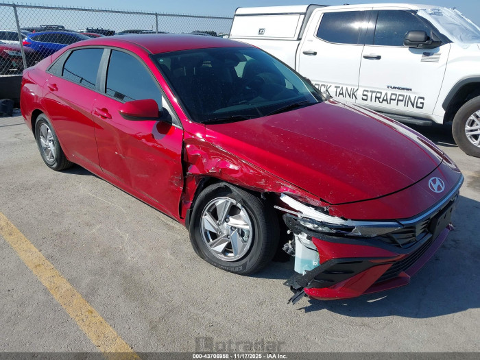 Hyundai Elantra 2025 VIN KMHLL4DG4SU082003