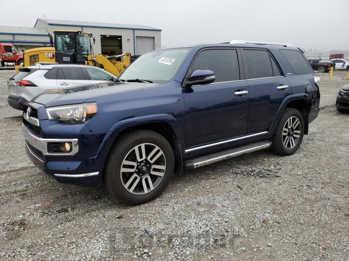 Toyota 4runner 2016 VIN JTEBU5JR5G5325095