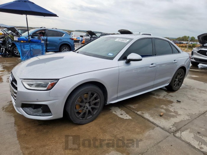 Audi A4 2022 VIN WAUABAF40NN001042