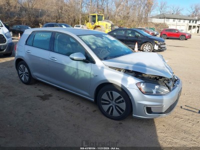 Volkswagen E-golf 2016 VIN WVWKP7AU0GW904016