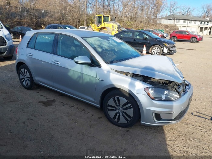 Volkswagen E-golf 2016 VIN WVWKP7AU0GW904016