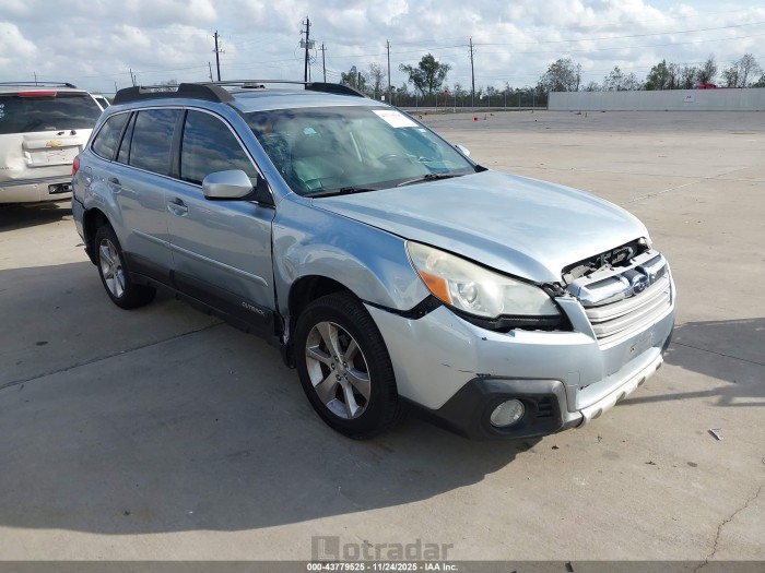 Subaru Outback 2014 VIN 4S4BRCLC4E3267763