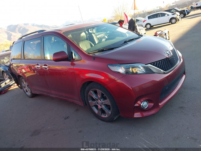 Toyota Sienna 2014 VIN 5TDXK3DC0ES501117