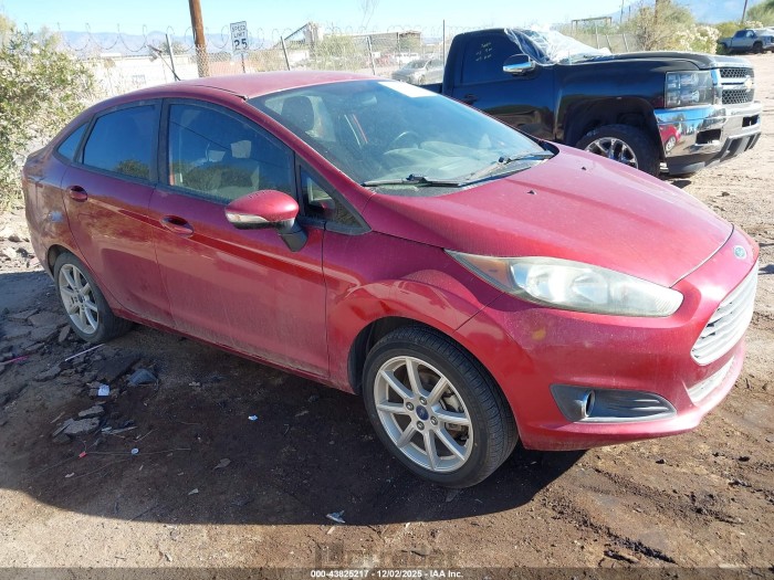 Ford Fiesta 2016 VIN 3FADP4BJ5GM107858