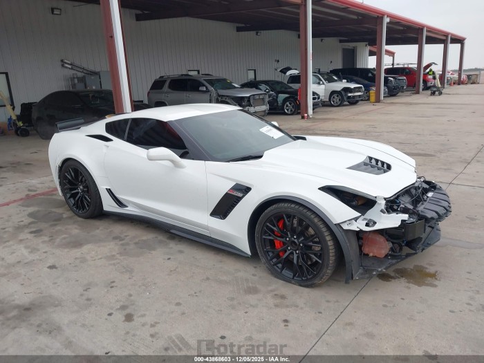 Chevrolet Corvette 2015 VIN 1G1YU2D62F5609290