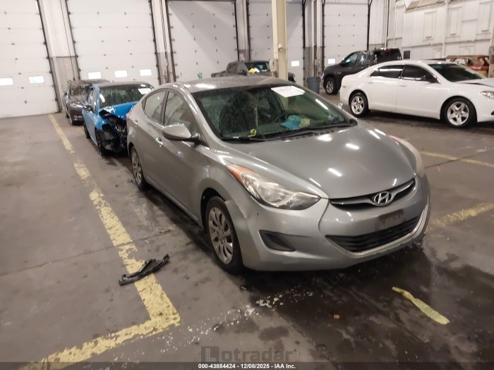 Hyundai Elantra 2012 VIN KMHDH4AE1CU396105