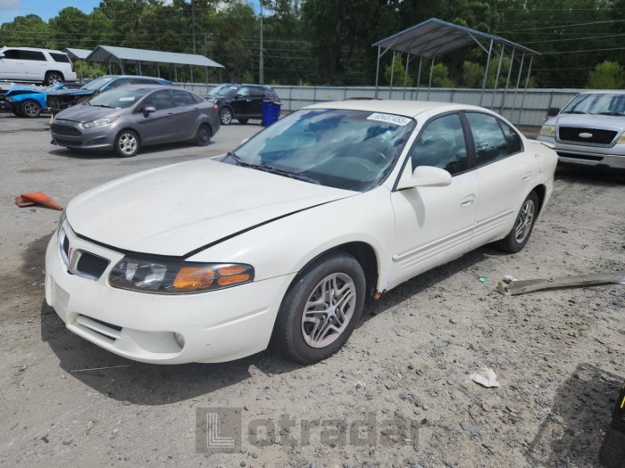 Pontiac Bonneville 2003 VIN 1G2HX52K434175749