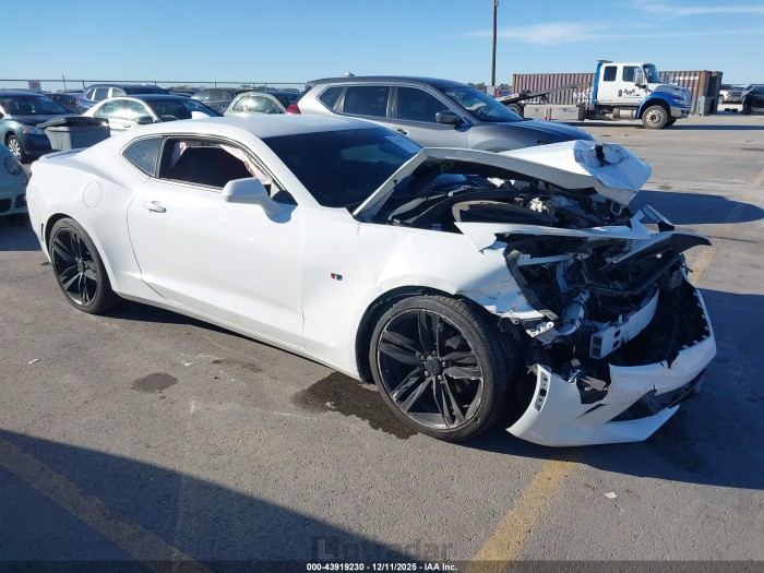 Chevrolet Camaro 2018 VIN 1G1FD1RS4J0144041