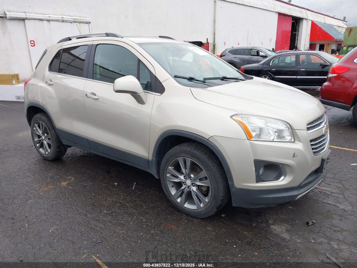 Chevrolet Trax 2016 VIN 3GNCJRSB0GL134864