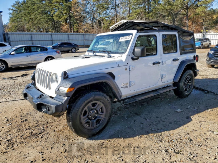 Jeep Wrangler unlimited 2020 VIN 1C4HJXDN1LW230758