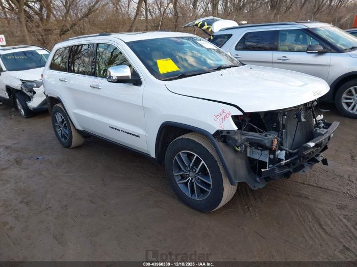 Jeep Grand cherokee 2018 VIN 1C4RJFBGXJC435819