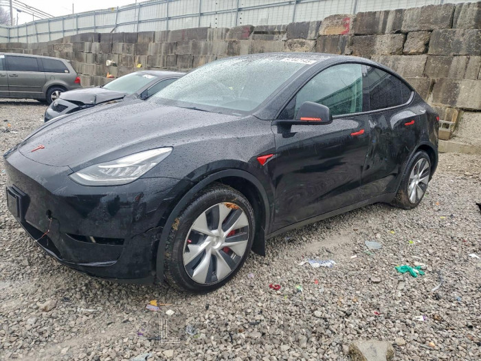 Tesla Model y 2022 VIN 7SAYGDEE6NA008428