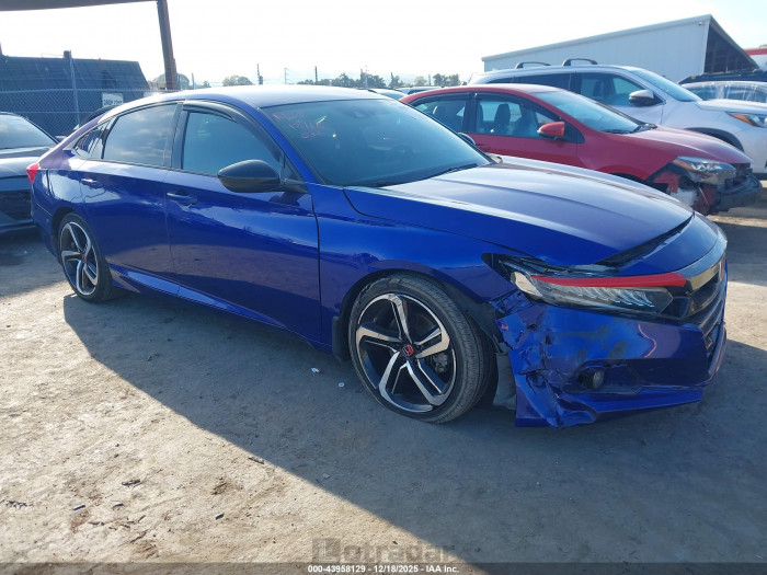 Honda Accord 2022 VIN 1HGCV1F37NA102310
