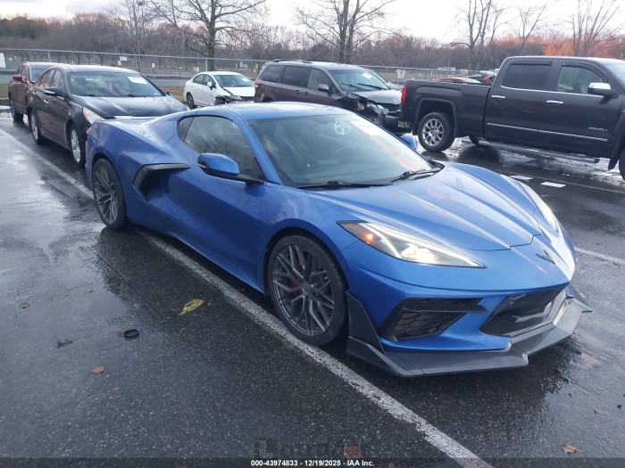 Chevrolet Corvette stingray 2022 VIN 1G1YB2D48N5116801