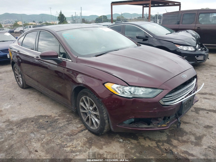 Ford Fusion 2017 VIN 3FA6P0H77HR110827