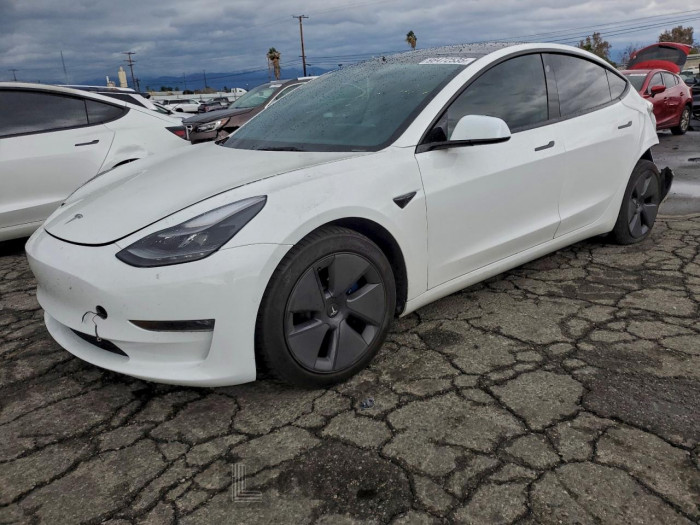 Tesla Model 3 2022 VIN 5YJ3E1EB1NF334397