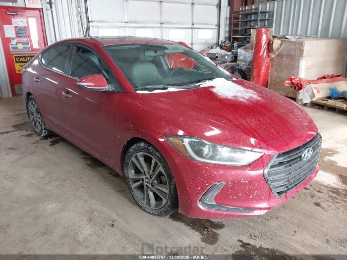 Hyundai Elantra 2017 VIN 5NPD84LF2HH174264