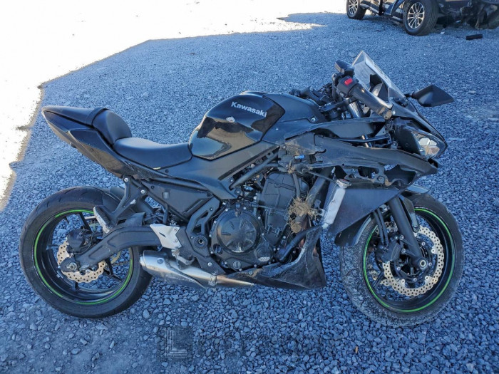 Kawasaki Ex650 2025 VIN ML5EXER17SDAG6589