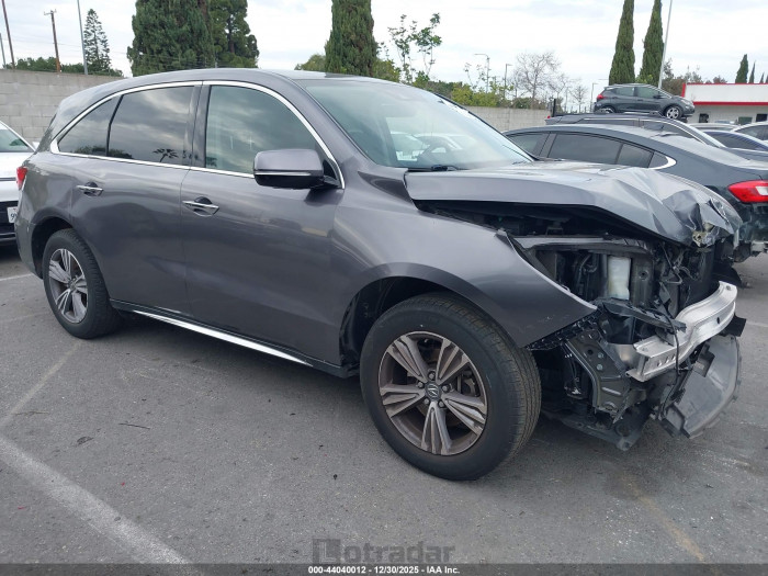 Acura Mdx 2020 VIN 5J8YD3H3XLL016329