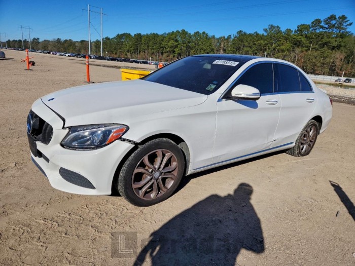 Mercedes-benz C class 2015 VIN 55SWF4KB2FU081431