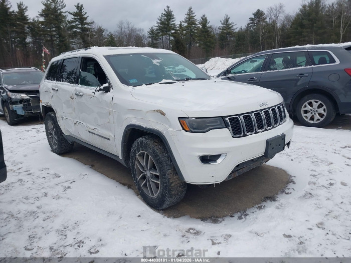 Jeep Grand cherokee 2017 VIN 1C4RJFBG4HC891843