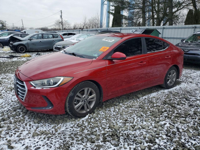 Hyundai Elantra 2017 VIN KMHD84LF3HU396166