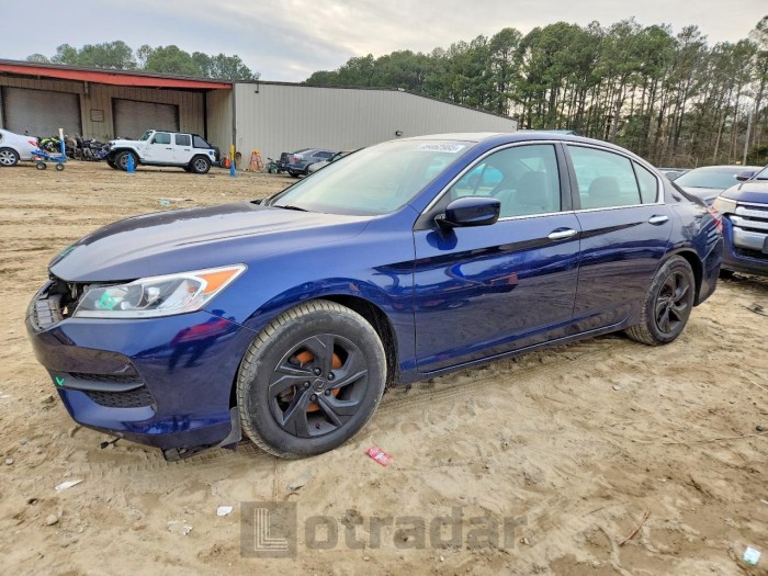 Honda Accord 2017 VIN 1HGCR2F36HA101423