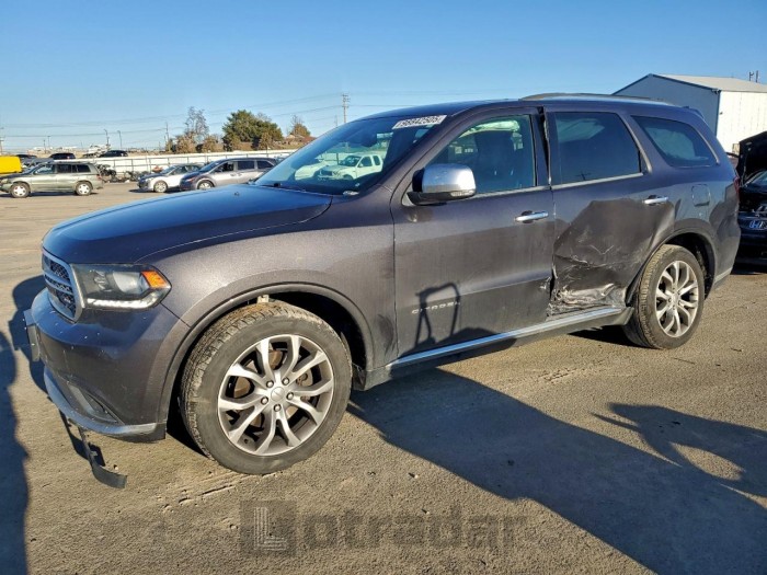 Dodge Durango 2016 VIN 1C4SDJET5GC468353
