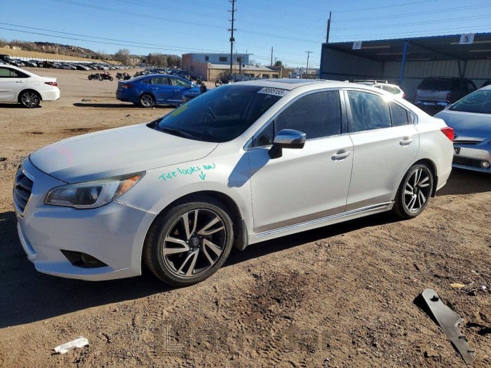 Subaru LEGACY 2017 VIN 4S3BNAR66H3026037