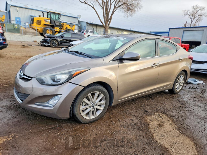 Hyundai Elantra 2015 VIN 5NPDH4AE7FH606614