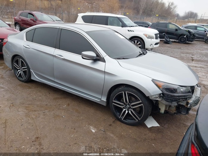 Honda Accord 2016 VIN 1HGCR2F57GA090481