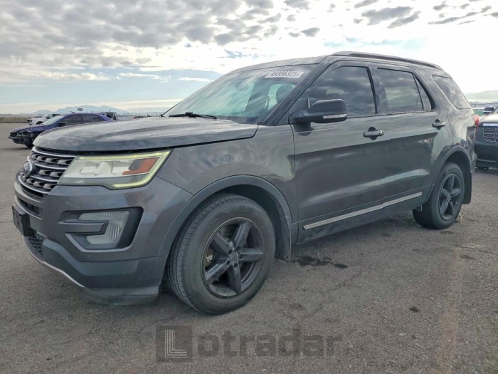 Ford Explorer 2016 VIN 1FM5K8D89GGC00757
