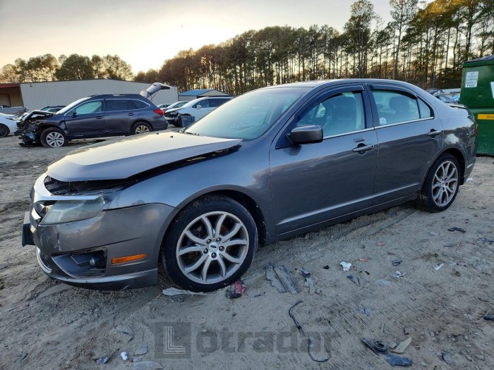Ford Fusion 2012 VIN 3FAHP0JA4CR184911