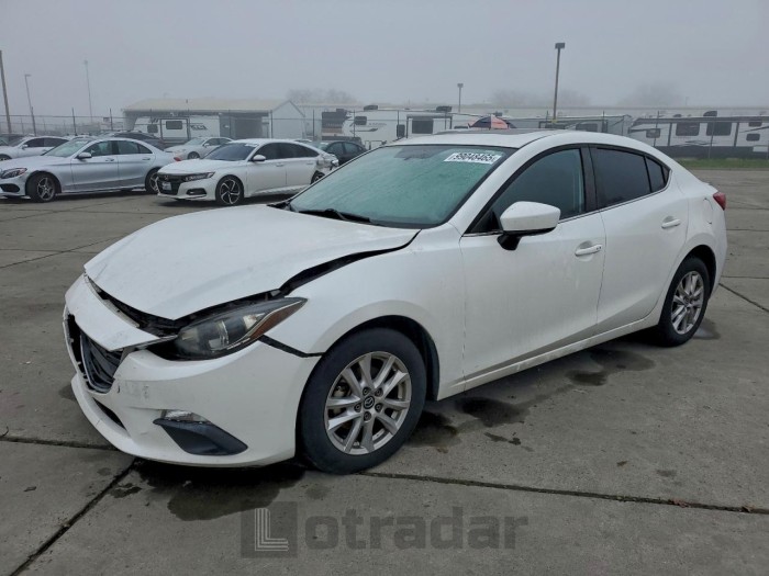 Mazda 3 2014 VIN JM1BM1W73E1181734