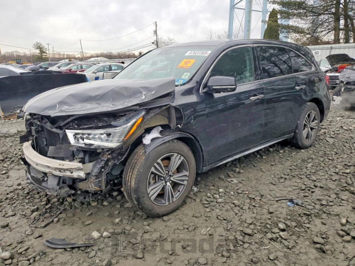 Acura Mdx 2018 VIN 5J8YD4H37JL022964