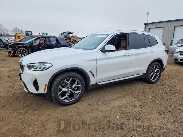 BMW X3 2022 VIN WBX57DP0XNN168692
