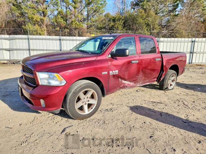 Ram 1500 2017 VIN 3C6RR6KT1HG542066
