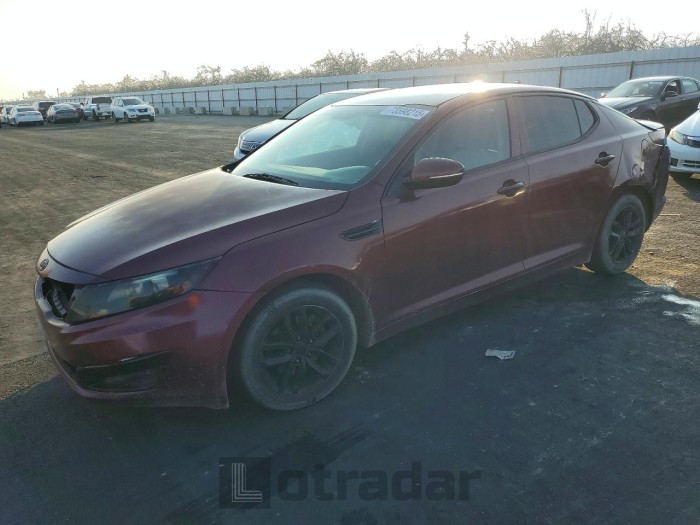 Kia Optima 2012 VIN 5XXGM4A74CG053986